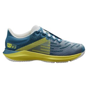WILSON KAOS 3.0 JUNIOR BLUE CORAL/SULFR SPG/WHT