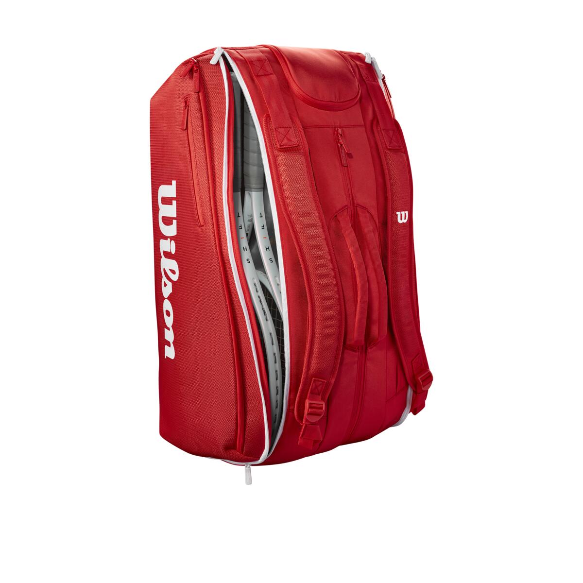 WILSON Super Tour Red 15 Pack Red - slika 7