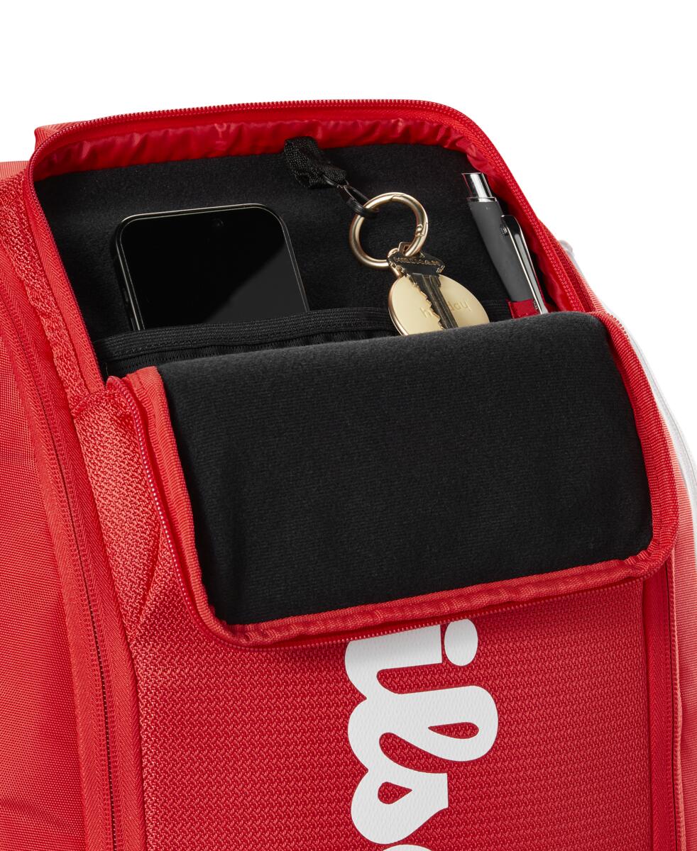 WILSON Super Tour Red Backpack - slika 4
